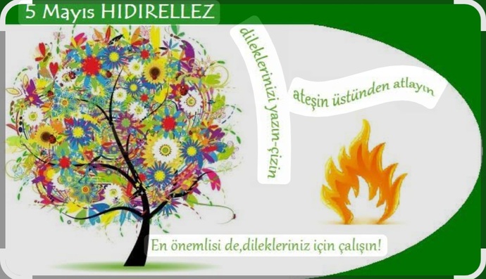 Hıdrellez kutlar misiniz?