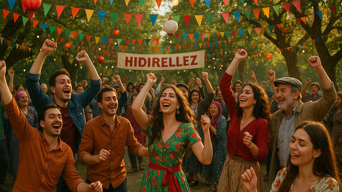 Bugün 5 Mayıs Hıdırellez Bayramı. Siz Hıdırellez'i nasıl kutluyorsunuz?