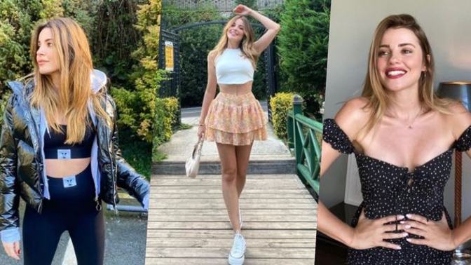 Ezgi Eyüboğlu göğüs dekoltesiyle dikkat çekti! Sence yaptırmış mı?