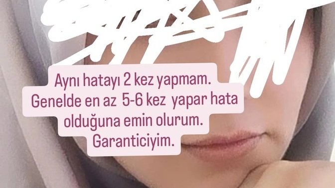 Aynı hatayı kaç defa yaparsınız?