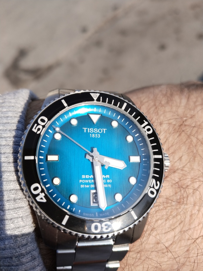 Tissot otomatik seastar powermatic 80 mi, Casio G shock rangeman mı ?