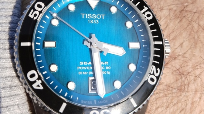 Tissot otomatik seastar powermatic 80 mi, Casio G shock rangeman mı?