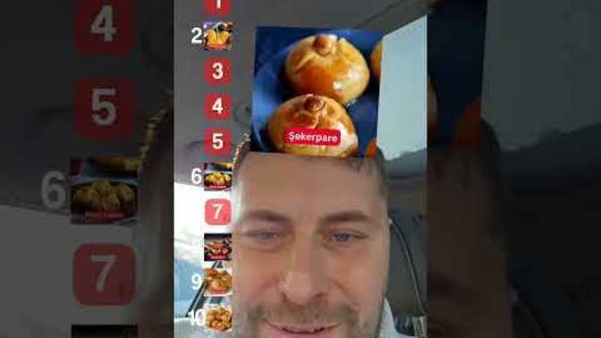 En sevdiğiniz 3 tatlı nedir?