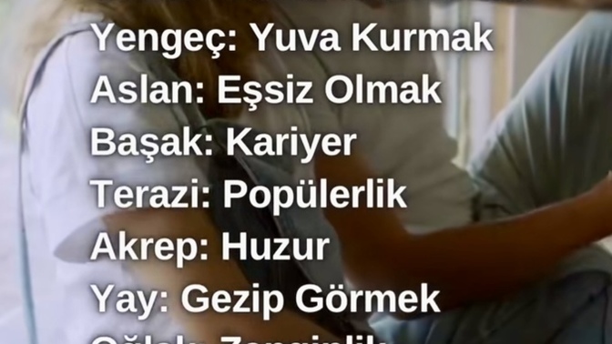 Hayattan beklentin ne?