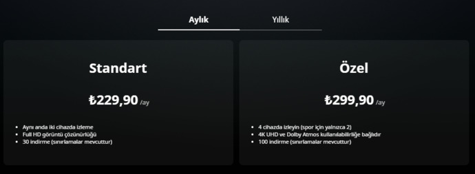 Film/dizi platformu aylık paket mi, yıllık paket mi satın alıyorsunuz?