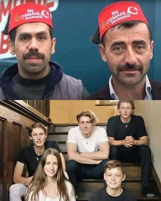 Osmanlı torunları niye sarışın?