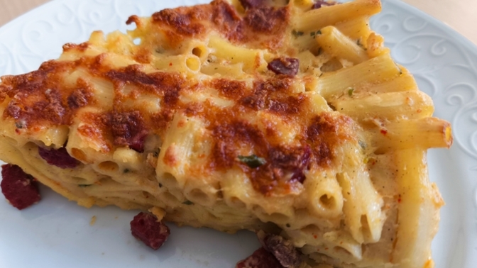 Fırında beşamel soslu makarna sever misiniz 🍝?