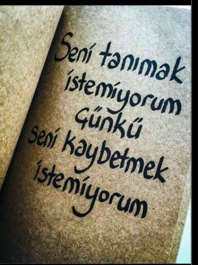 Seni tanımak için hangi soruyu sormalıyım😎?