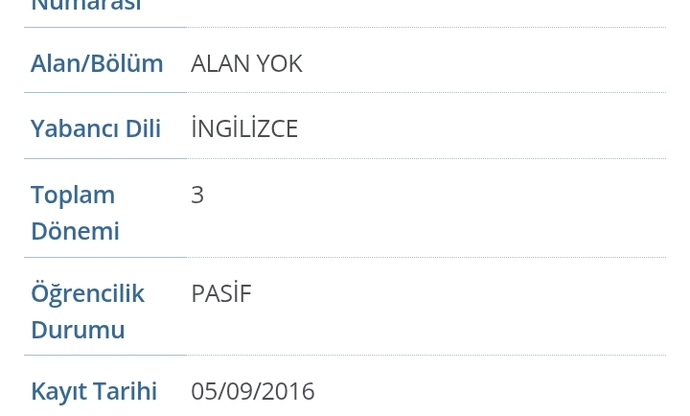 Açık öğretim lisesi pasif lütfen yardımcı olun?
