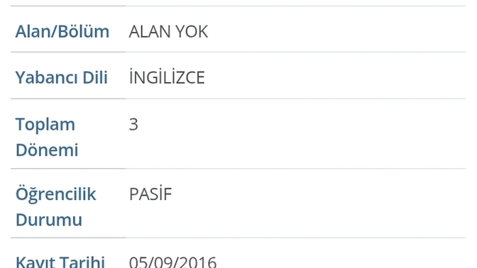 Açık öğretim lisesi pasif lütfen yardımcı olun?