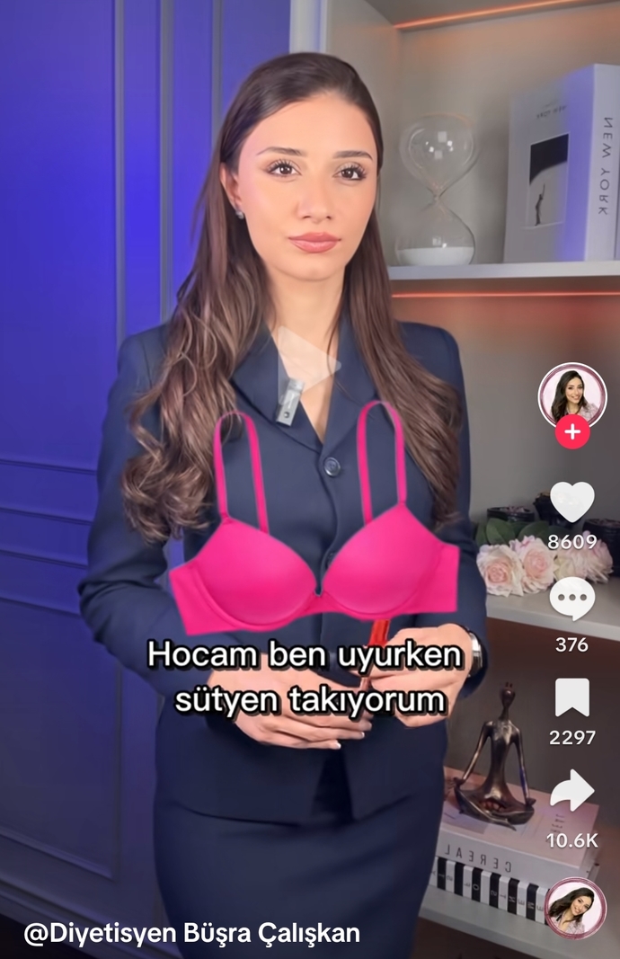 Uyurken sütyen takıyor musun?