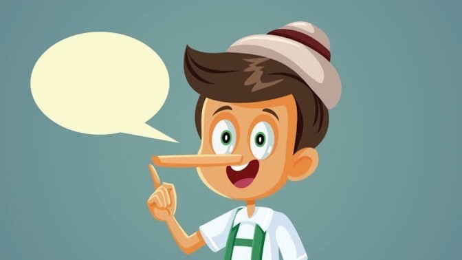 Arada sırada söylediğiniz pembe yalanlar var mı varsa neler?