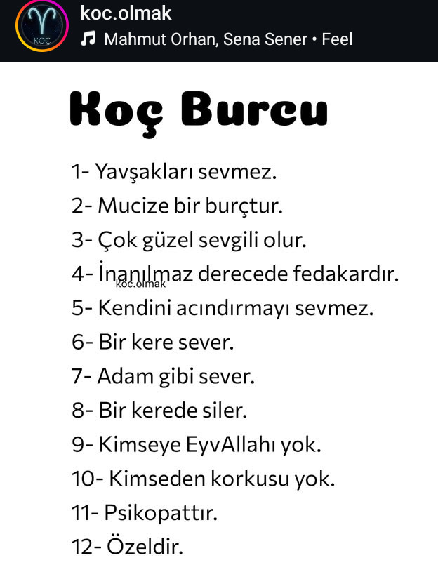 Burcunuzu söyleyin karakterinizi söyleyeyim?