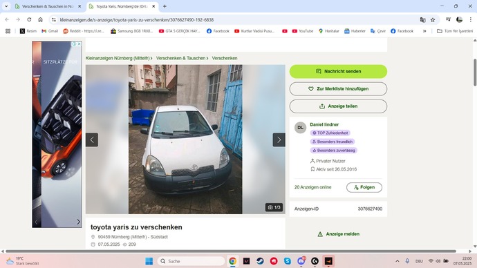 Bedava araba olur mu?