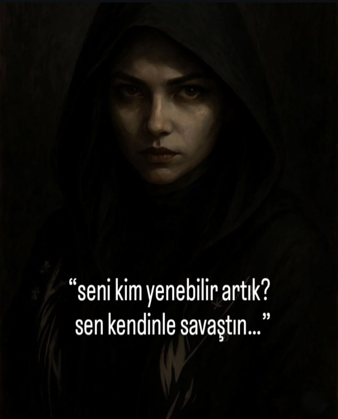 Kendinle kavga edenlerden misin yoksa kendinle barışık olanlardan mısın?