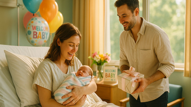 Eşim ilk defa anne oldu, ne hediye alabilirim?