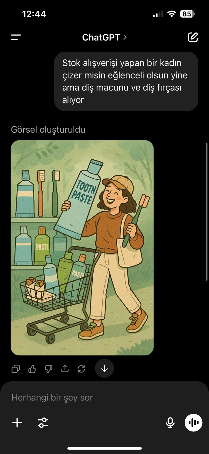Stok yapma huyunuz var mı sizinde?