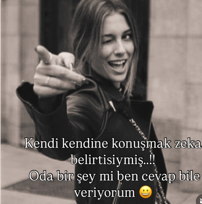 Kendi kendine konuşup cevap verir misin?