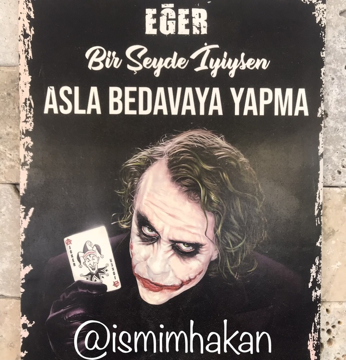 Tavsiyemdir. 😂