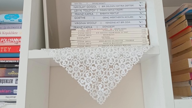 Evinizde örgü/dantel parçalar kullanır mısınız?