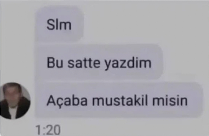 Etkilendiğiniz biriyle konuşmak için kuracağınız ilk cümle ne olurdu?