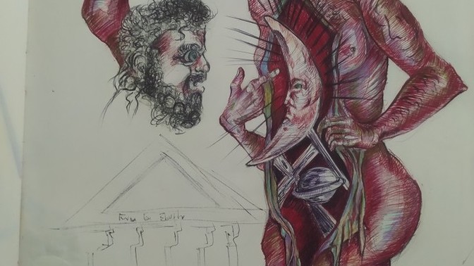 Depresyon çizimi, nasıl görünüyor?