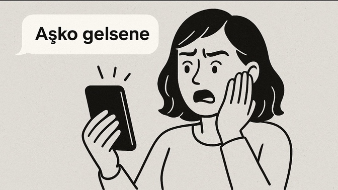 “Aşko Gelsene” diye reklam mesajı alsan, tepkin ne olur?