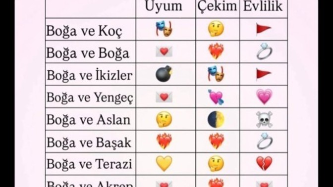 Sizce hangi burçlar birbirleriyle daha uyumlu?