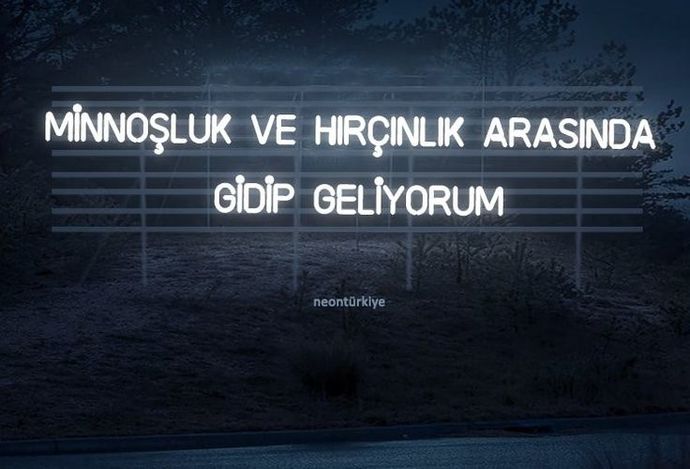 Siz neyin arasında gidiip geliyonuz