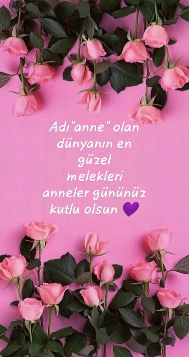 Anneler günü mesajınızı aldınız mı?