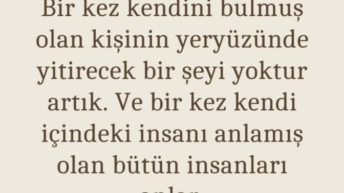 Kendinizi %100 tanıdığınız düşünüyor musunuz?