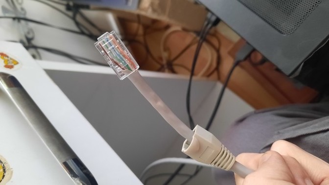 İnternet kablosu ucu çıktı?