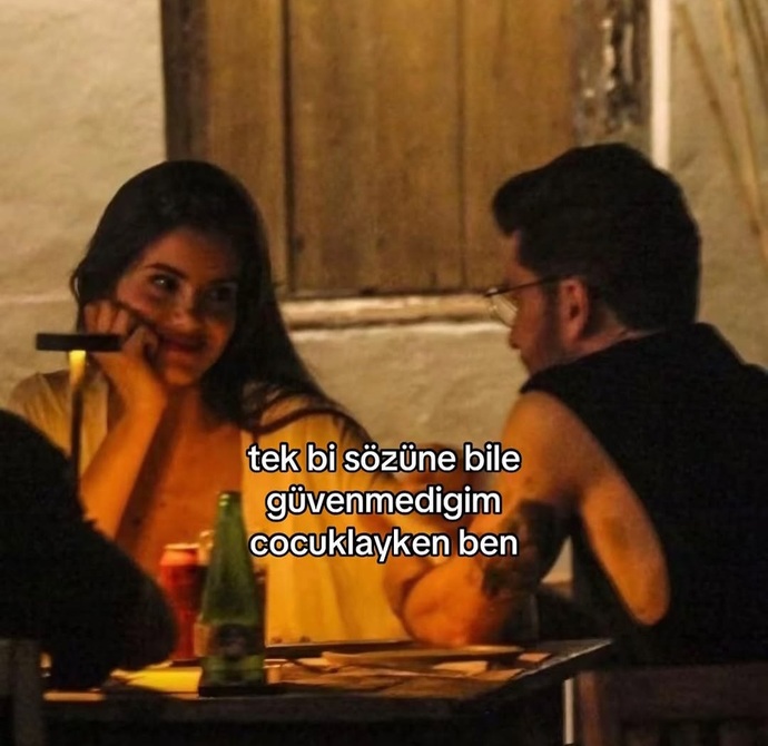 Sirf arkadaslarinizdan korktugunuz icin exinizle barısmadıgınız oldu mu?