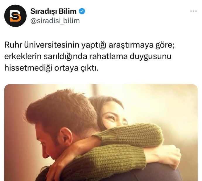 Sarılmak sizi rahatlatır mı?