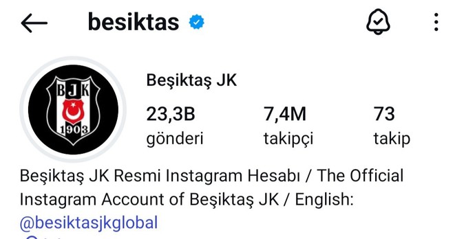 3büyükler bazında Beşiktaş un neden çok az takipçisi var taraf olarak en iyi si Beşiktaş dur?