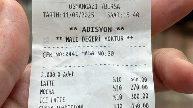 Bi cafeye bu kadar ücret ödemek normal midir?