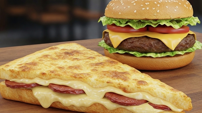Tost mu Hamburger mi?