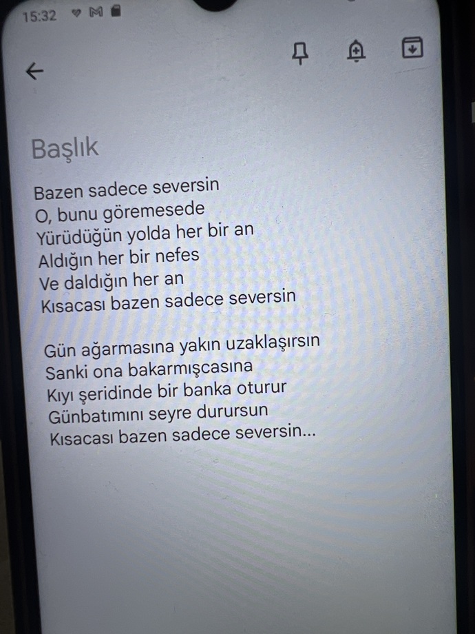 Birine aşk mektubu yazdın mı hiç?