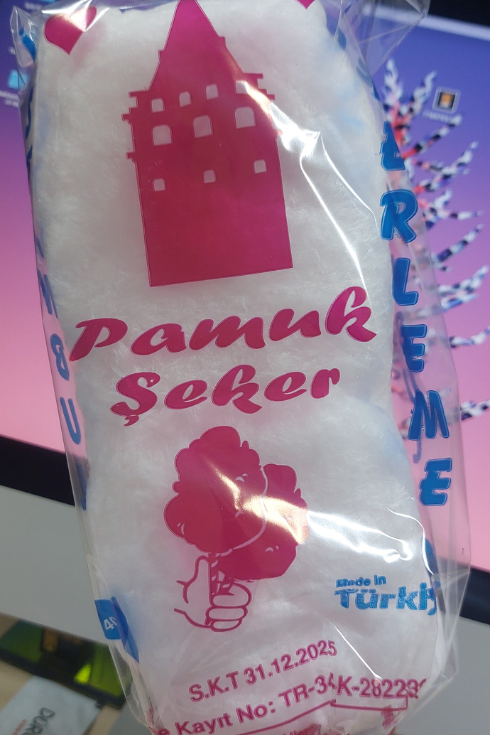 Pamuk şeker sever misiniz :D?