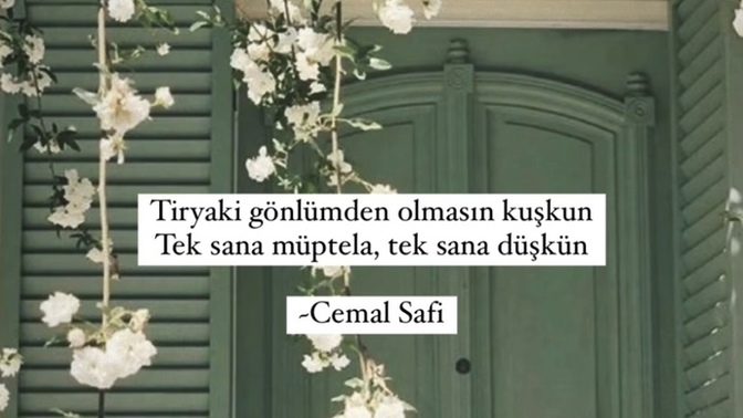 Seversem öyle sınırsız, öyle derin severim diyebiliyor musunuz?