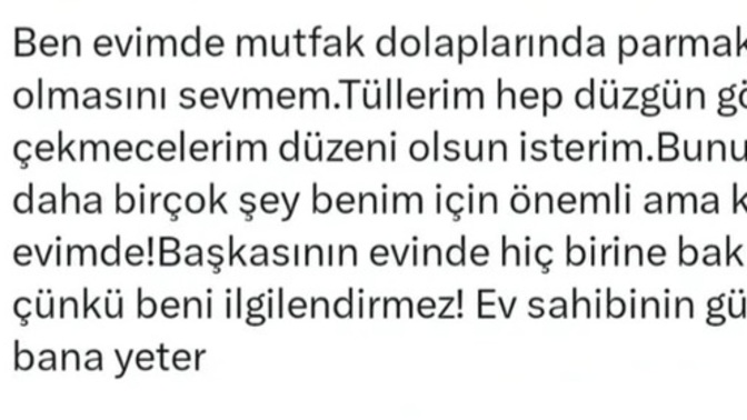 Misafirliğe gittiğiniz evde temizliğe dikkat eder misiniz?