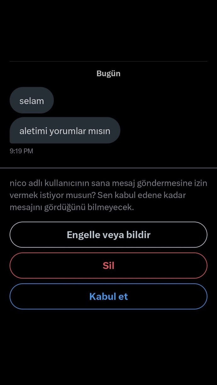 Aldığınız en saçma mesaj neydi?
