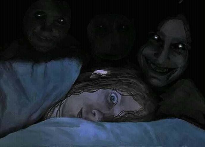 Gece tek başına korku filmi izleyebilir misin 🙄?
