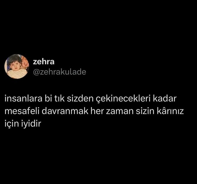 Mesafeli misiniz insanlara?
