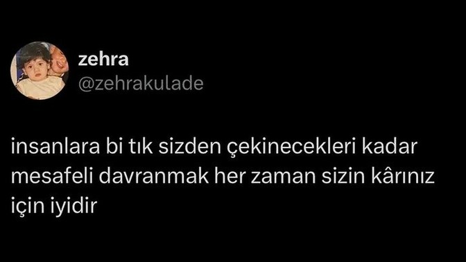 Mesafeli misiniz insanlara?