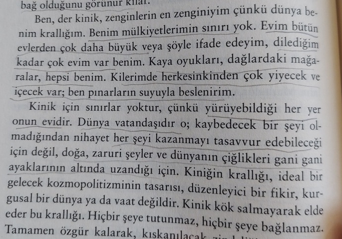 Kinik değilim tabi tam olarak da