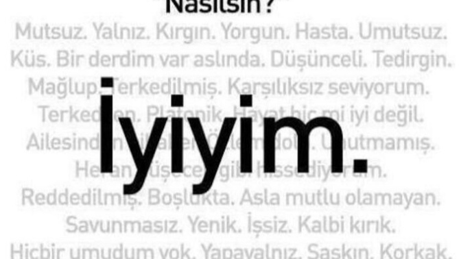 Hangi yalanı söylediğine pişman değilsin✨ ?