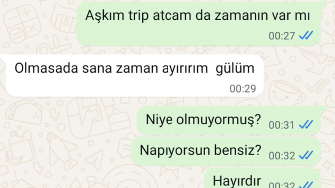 Matinayı durduk yere darlarmıdınız?
