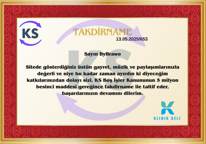 En son ne zaman takdir edildiniz?