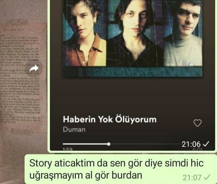 Eski sevgilinize gönderme yaparmısınız?